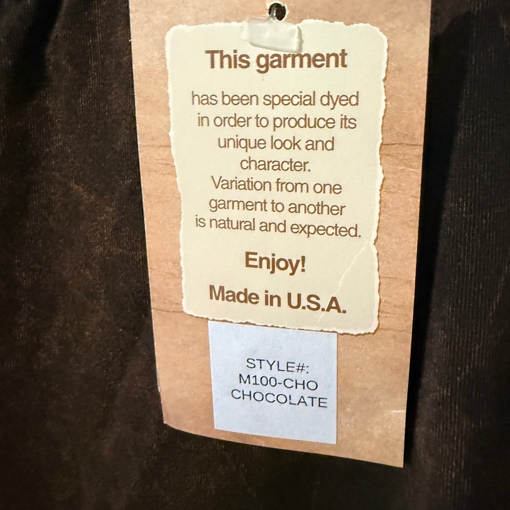NEW Jess & Jane 2X Chocolate Brown Lantern Pants Mineral Washed - Picture 9 of 10
